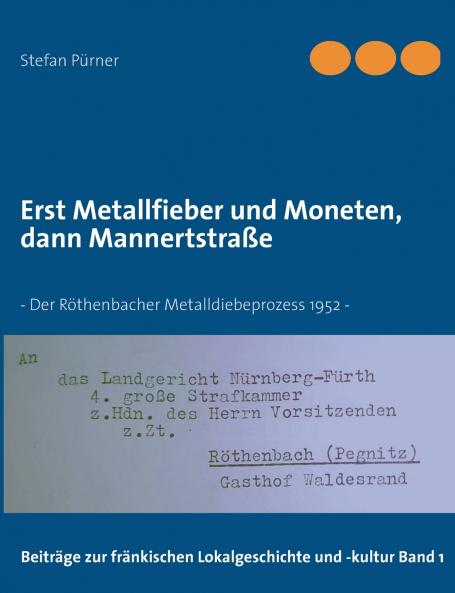 Erst Metallfieber und Moneten dann Mannertstraße