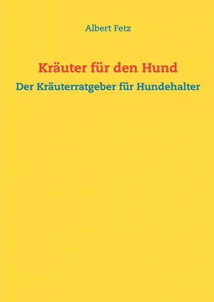 Kräuter für den Hund