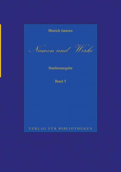 Namen und Werke 5