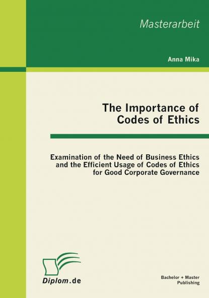 The Importance of Codes of Ethics