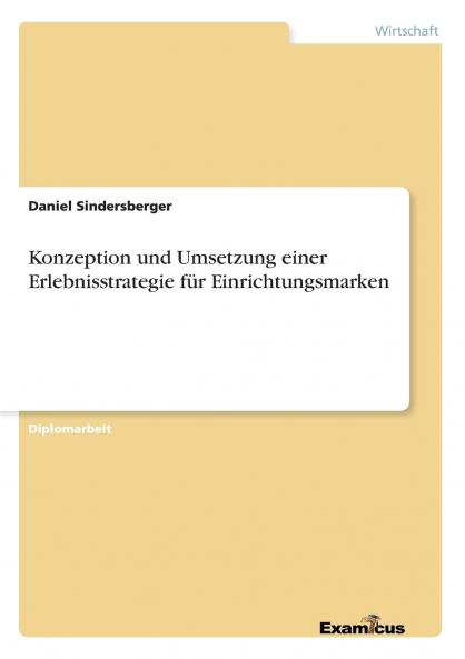 Konzeption und Umsetzung einer Erlebnisstrategie für Einrichtungsmarken