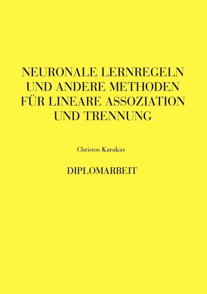Neuronale Lernregeln und andere Methoden