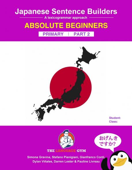Japanese Primary Sentence Builders - Part 2