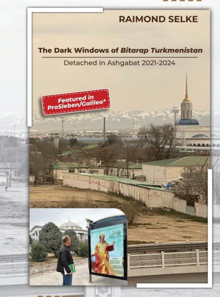 The Dark Windows of Bitarap Turkmenistan - Detached in Ashgabat 2021-2024