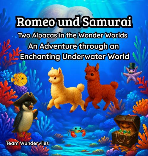 Romeo und Samurai Two Alpacas in the Wonder Worlds - An Adventure through an  Enchanting Underwater World