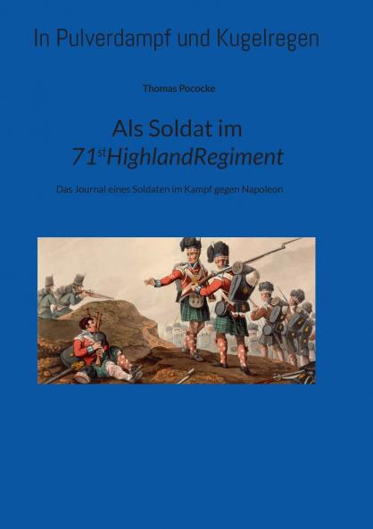 Als Soldat im 71stRegiment.