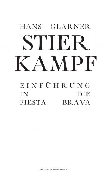 Stierkampf