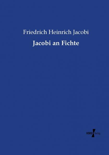 Jacobi an Fichte