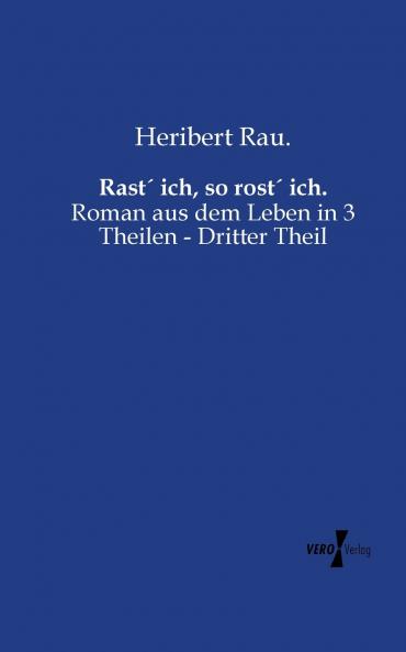 Rast´ ich so rost´ ich.