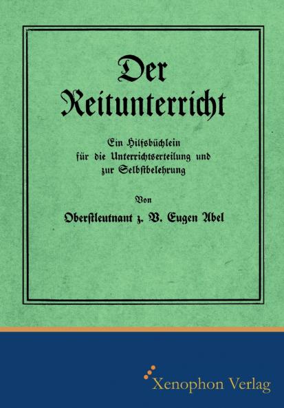 Der Reitunterricht