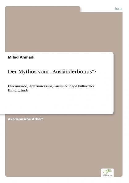 Der Mythos vom „Ausländerbonus?