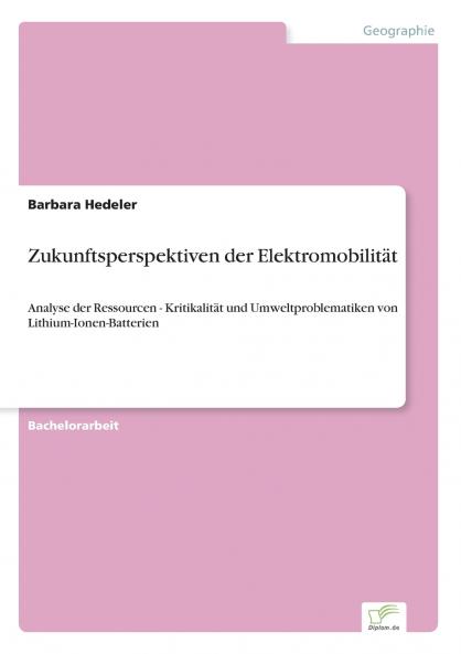 Zukunftsperspektiven der Elektromobilität