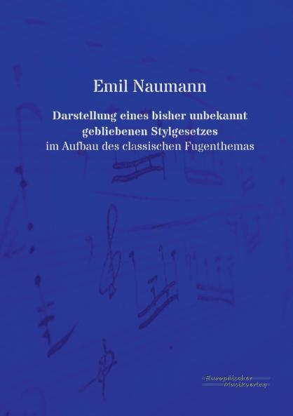 Darstellung eines bisher unbekannt gebliebenen Stylgesetzes