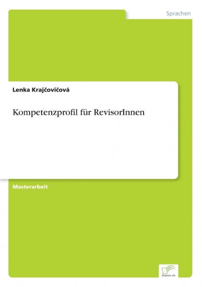 Kompetenzprofil für RevisorInnen