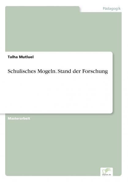 Schulisches Mogeln. Stand der Forschung