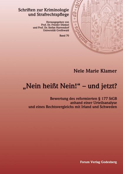 „Nein heißt Nein! - und jetzt?