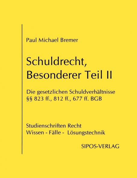 Schuldrecht Besonderer Teil II (...)