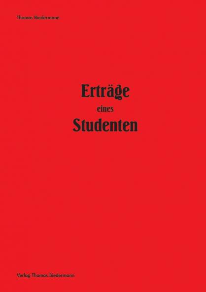 Erträge eines Studenten