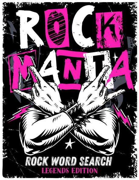 Rockmania - Rock Word Search Legends Edition