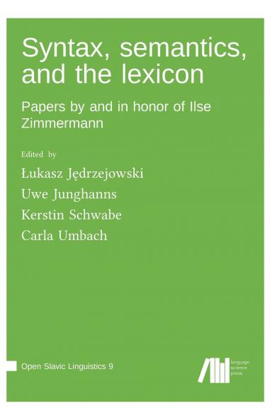 Syntax semantics and the lexicon