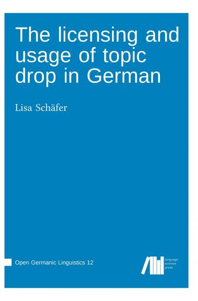 The licensing and usage of topic drop in German