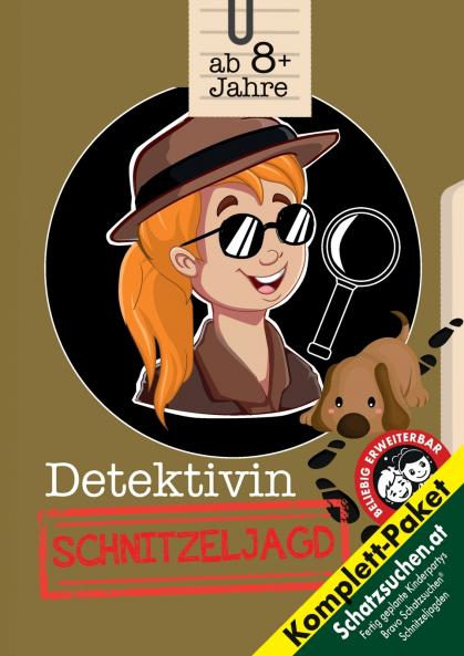 Detektivinnen Schnitzeljagd Schatzsuche M��dchen Kindergeburtstag ab 8 Jahre (Grundsch��ler)