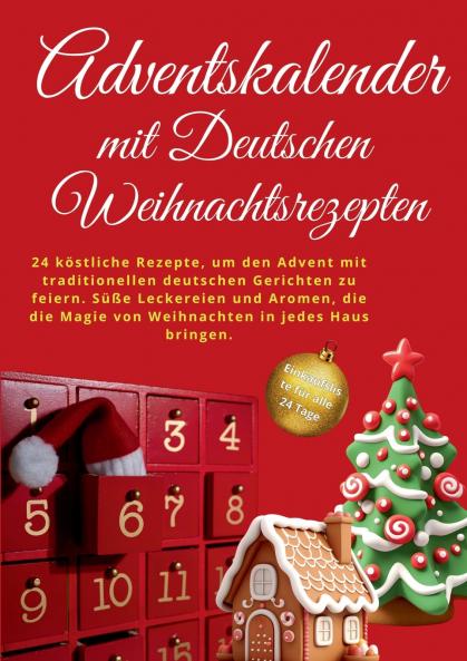 Adventskalender mit deutschen Weihnachtsrezepten