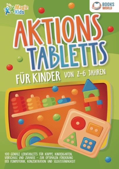 Aktionstabletts für Kinder von 2 - 6 Jahren