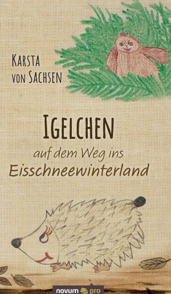 Igelchen auf dem Weg ins Eisschneewinterland