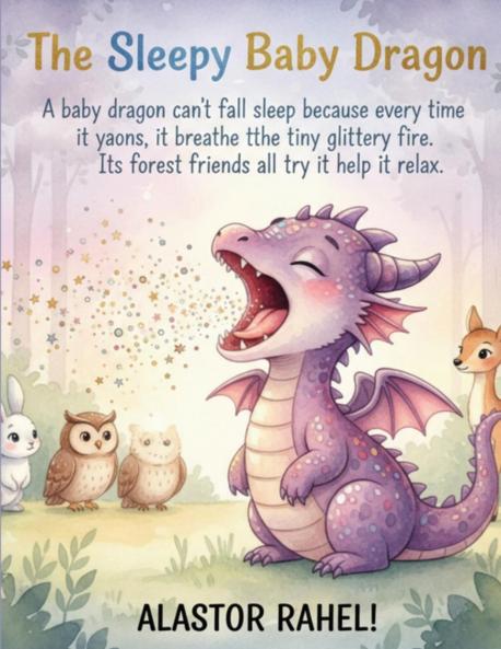 The Sleepy Baby Dragon