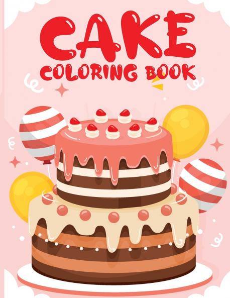 Cake Activity Book for Kids