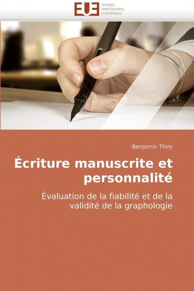 Écriture manuscrite et personnalité