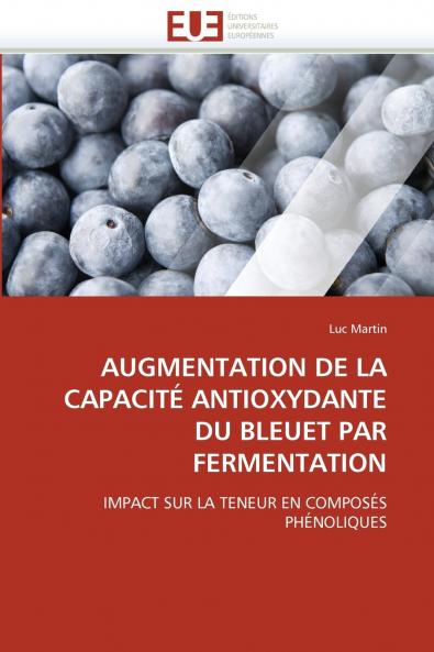 Augmentation de la capacité antioxydante du bleuet par fermentation