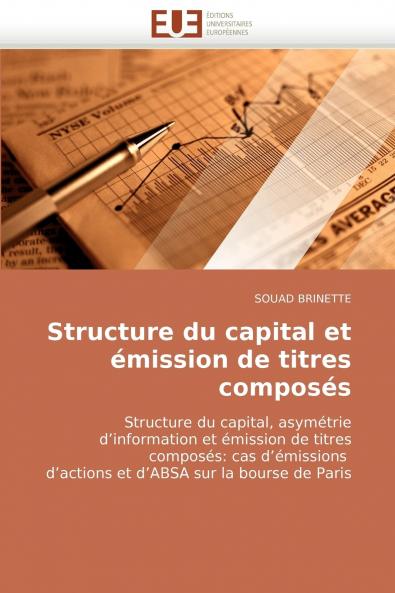 Structure du capital et émission de titres composés