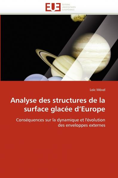 Analyse des structures de la surface glacée d europe
