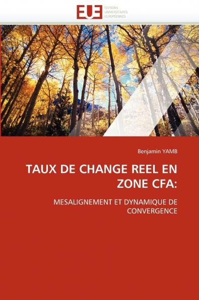 Taux de change reel en zone cfa