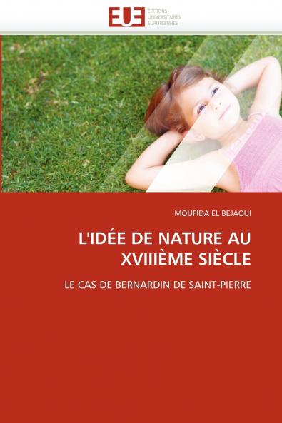 L'idée de nature au xviiième siècle