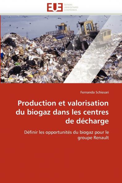 Production et valorisation du biogaz dans les centres de décharge