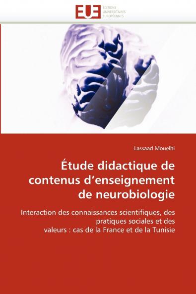 Étude didactique de contenus d enseignement de neurobiologie