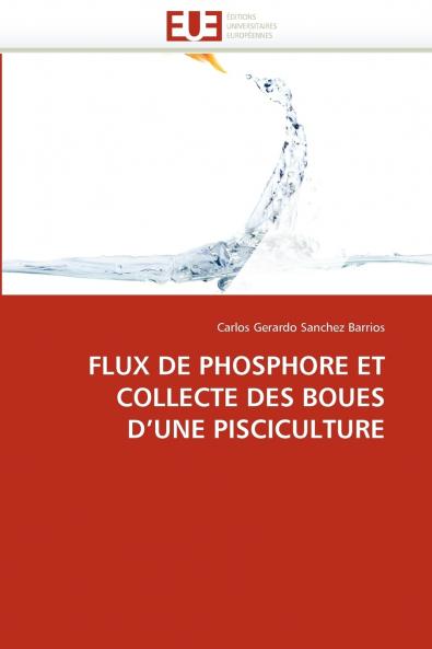 Flux de phosphore et collecte des boues d une pisciculture