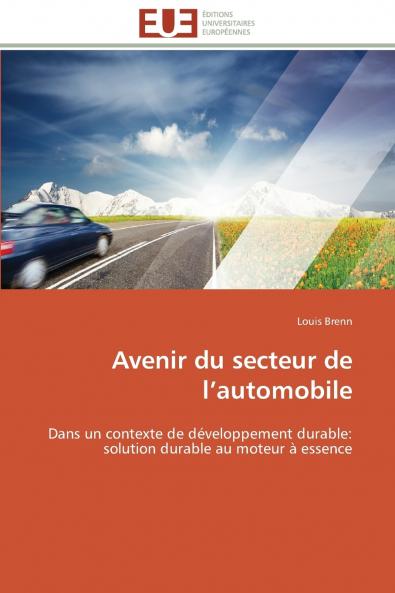 Avenir du secteur de l automobile