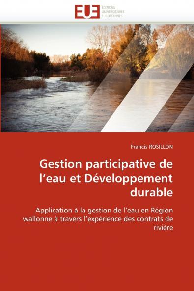 Gestion participative de l''eau et développement durable