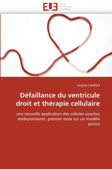 Défaillance du ventricule droit et thérapie cellulaire