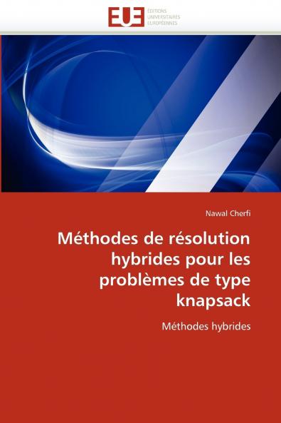 Méthodes de résolution hybrides pour les problèmes de type knapsack