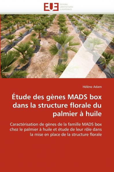 Étude des gènes mads box dans la structure florale du palmier à huile