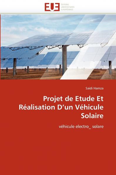 Projet de etude et réalisation d un véhicule solaire
