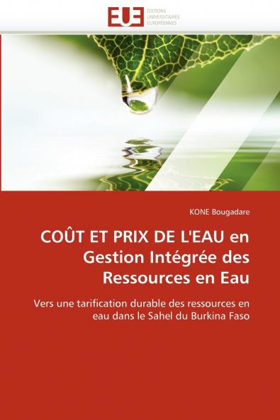Coût et prix de l''eau en  gestion intégrée des ressources en eau