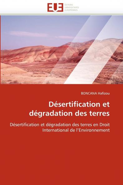 Désertification et dégradation des terres