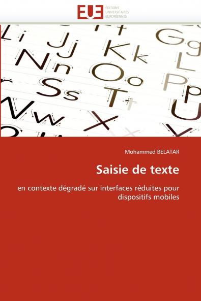Saisie de texte