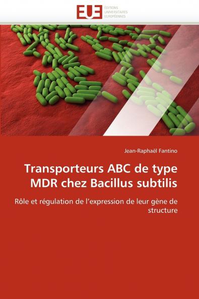 Transporteurs abc de type mdr chez bacillus subtilis